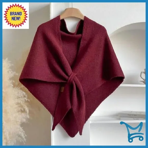 Large Soft Polyester Shawl Wrap Cape Scarf Blanket Multi-Use Accessory